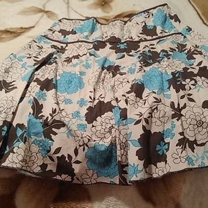 Skirt,Floral, Cute,Like new